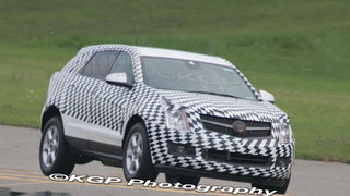 2010 Cadillac SRX Spotted In Minimal, Super Chess Camo